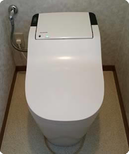 施工後トイレ