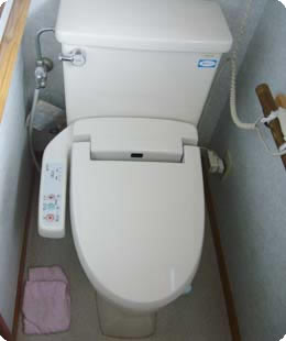 施工前トイレ