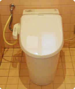 施工後トイレ