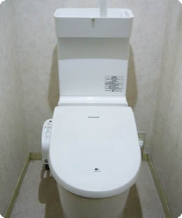 施工後トイレ